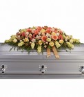 Warmest Remembrance Casket Spray from Olney's Flowers of Rome in Rome, NY